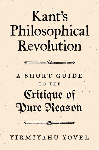 Princeton University Press Kant's Philosophical Revolution