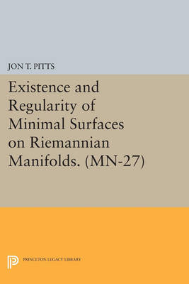 Cover Existence and Regularity of Minimal Surfaces on Riemannian Manifolds.  - Mathematical Notes (Paperback)