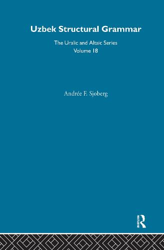 Uzbek Structural Grammar (Hardback)