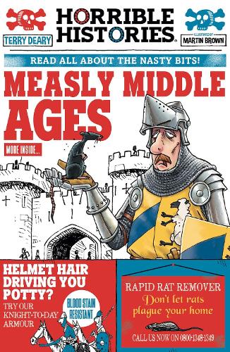 Measly Middle Ages (newspaper edition) - Horrible Histories (Paperback)