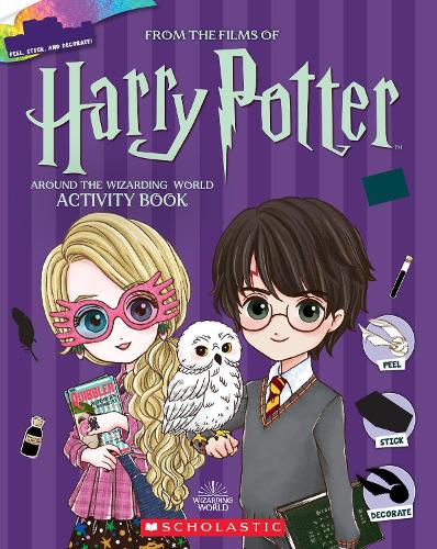 Harry Potter: Create By Sticker: Hogwarts - By Cala Spinner (paperback) :  Target