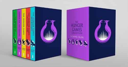 The Hunger Games Classic 5 Book Paperback Box Set by Suzanne Collins ...