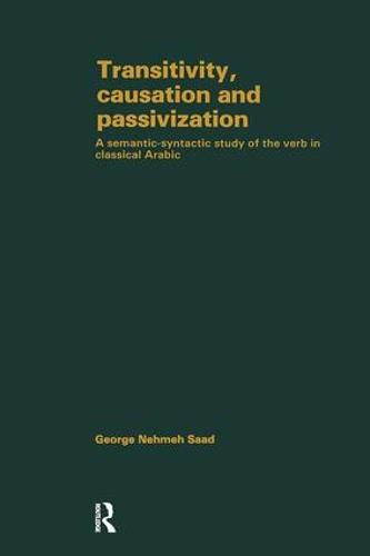 Transivity Causatn & Passivizatn (Hardback)