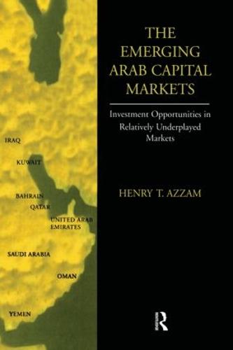 Emerging Arab Capital Markets (Hardback)