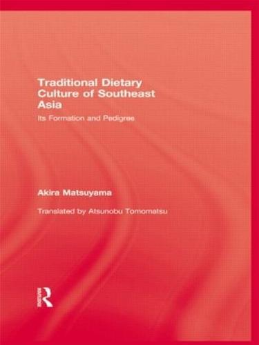 Traditional Dietary Culture Of S (Hardback)