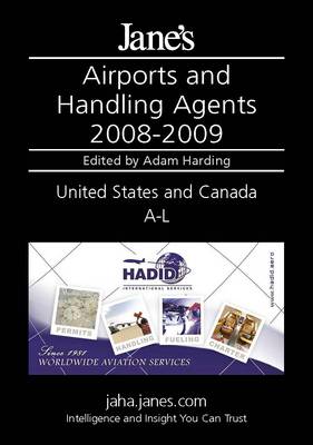 Jane's Airports and Handling Agents 2008/2009: United States and Canada (Hardback)