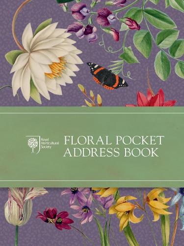 RHS Floral Pocket Address Book (Hardback)