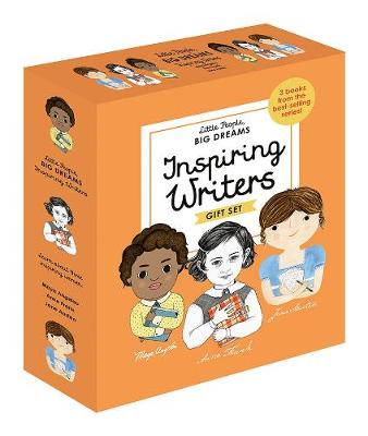 Little People, Big Dreams: Inspiring Writers: 3 Books from the Best-Selling Series! Maya Angelou - Anne Frank - Jane Austen - Little People, Big Dreams (Hardback)