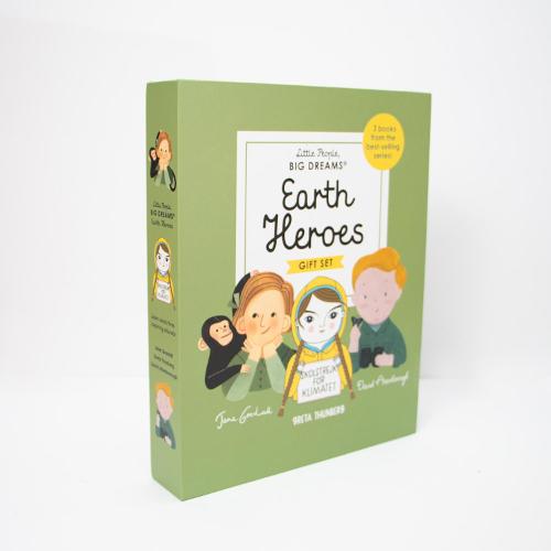 Little People, BIG DREAMS: Earth Heroes: 3 books from the best-selling series! Jane Goodall - Greta Thunberg - David Attenborough - Little People, BIG DREAMS (Hardback)