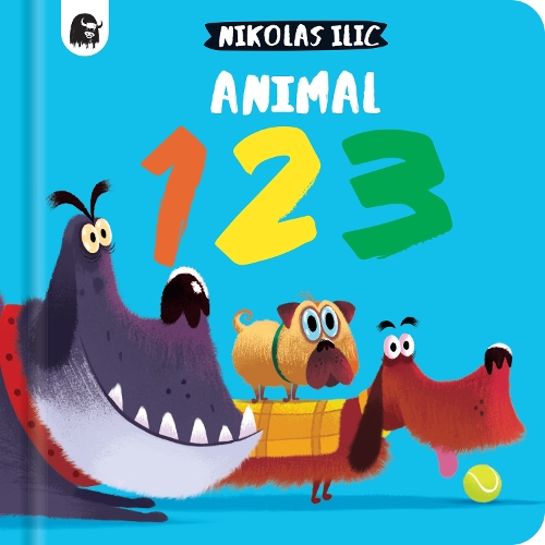 Animal 123 - Nikolas Ilic's First Concepts (Board book)