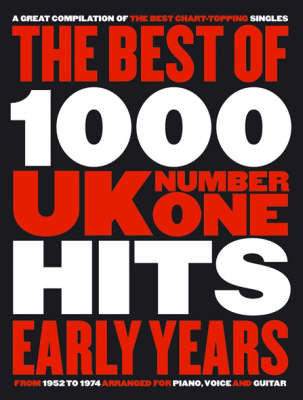 Best of 1000 UK No.1 Hits: Early Years (1952-1974) (Paperback)