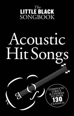 The Little Black Songbook: Acoustic Hits (Book)