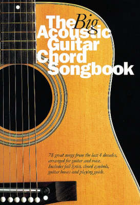 The Big Acoustic Guitar Chord Songbook (Book)