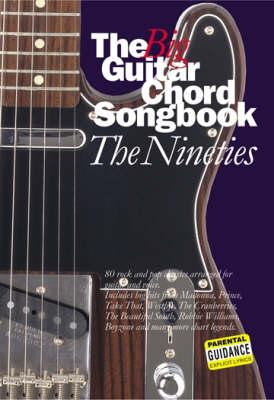 The Big Guitar Chord Songbook: The Nineties (Book)