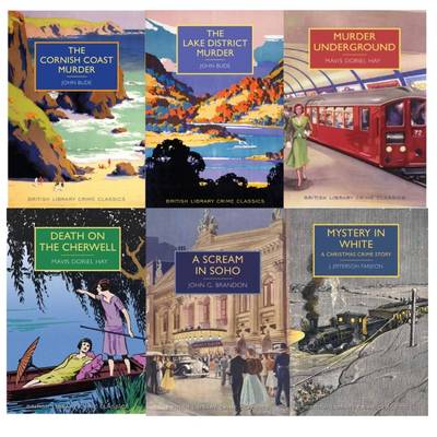 British Library Crime Clasics Collection 6 Book Set By