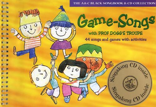 Game-songs with Prof Dogg's Troupe (Book + CD) new cover: 44 Songs and Games with Activities - Songbooks
