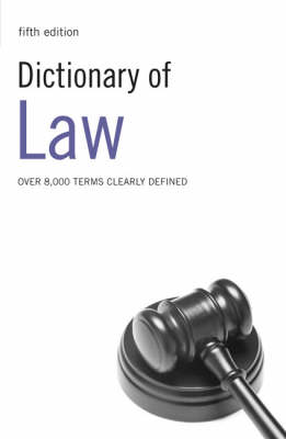 Dictionary of Law (Paperback)