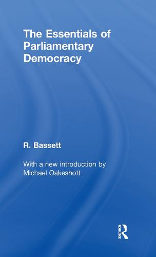 Essentials of Parliamentary Democracy (Hardback)