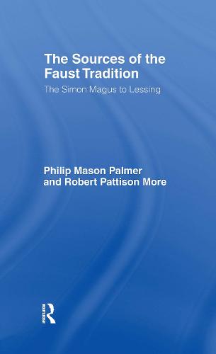 Sources of the Faust Trad Cb (Hardback)