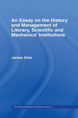 Essay on History and Management: Essay Hist Management (Hardback)