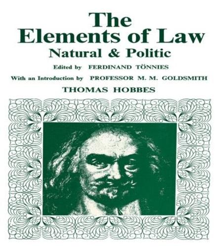 Elements of Law, Natural and Political (Hardback)
