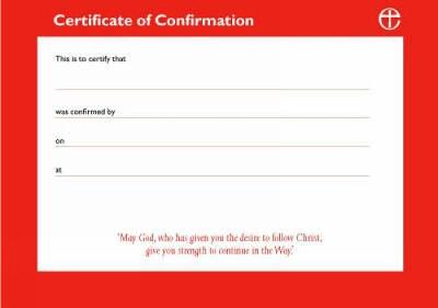 Confirmation Certificates