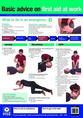 First Aid at Work Poster (Poster)