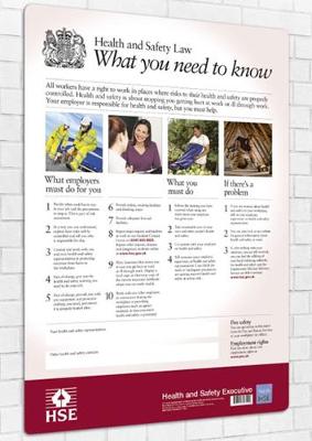 Health and safety law: what you need to know (Wallchart)