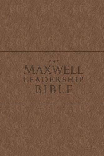 Maxwell Leadership Bible-NKJV-Briefcase (Leather / fine binding)