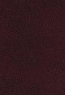 KJV, The King James Study Bible, Bonded Leather, Burgundy, Indexed, Full-Color Edition (Leather / fine binding)