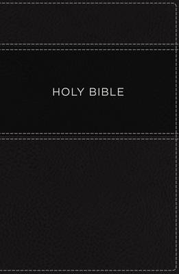 KJV, Apply the Word Study Bible, Large Print, Leathersoft, Black, Red Letter Edition: Live in His Steps (Leather / fine binding)
