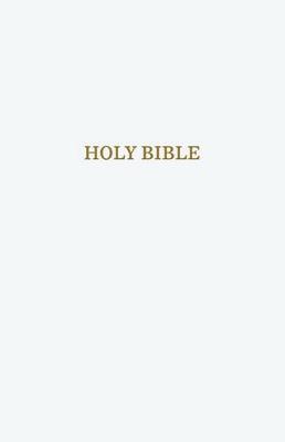 KJV, Gift and Award Bible, Leather-Look, White, Red Letter Edition, Comfort Print (Paperback)