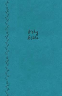 KJV, Value Thinline Bible, Compact, Leathersoft, Blue, Red Letter Edition, Comfort Print (Leather / fine binding)