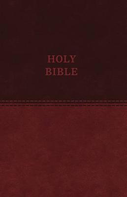 KJV, Value Thinline Bible, Standard Print, Leathersoft, Brown, Red Letter Edition, Comfort Print (Leather / fine binding)