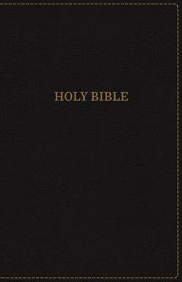 KJV, Thinline Bible, Standard Print, Leathersoft, Black, Red Letter Edition, Comfort Print (Leather / fine binding)