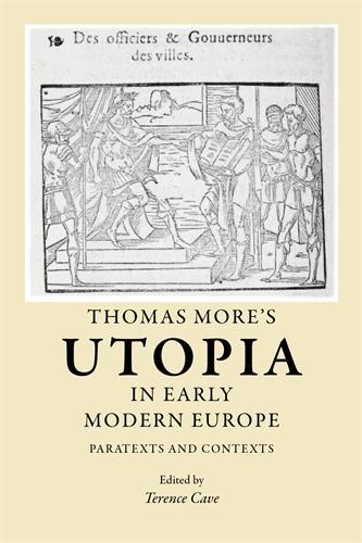 Thomas More's Utopia in Early Modern Europe: Paratexts and Contexts (Hardback)
