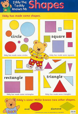 Eddy the Teddy Knows His Shapes (Poster)