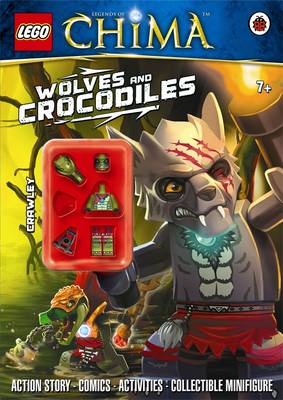 LEGO Legends of Chima: Wolves and Crocodiles Activity Book with Minifigure - LEGO (Paperback)