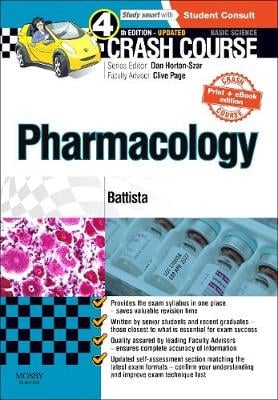 Crash Course: Pharmacology Updated Print + eBook edition - Crash Course (Paperback)