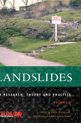 Landslides in Research, Theory and Practice, Volume 2 (Hardback)