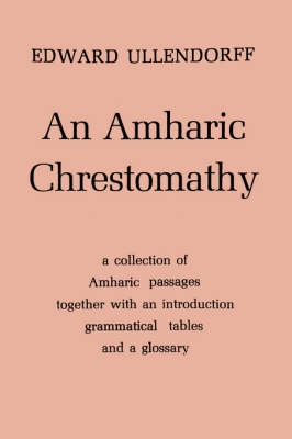 An Amharic Chrestomathy (Paperback)