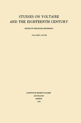 Miscellany/Melanges 1969 - Oxford University Studies in the Enlightenment 68 (Paperback)