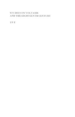 Voltaire Collectaneous 1982 - Studies on Voltaire v. 212 (Hardback)