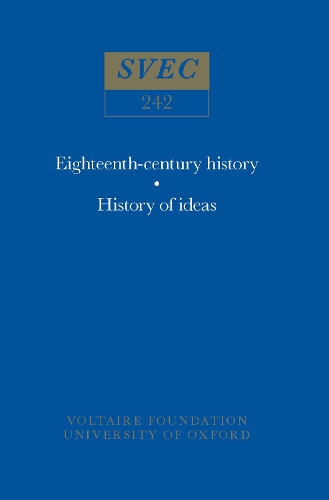 Miscellany / Melanges 1986 - Oxford University Studies in the Enlightenment 242 (Hardback)