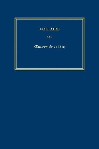Complete Works of Voltaire 65C: Oeuvres de 1768 (I) - Complete Works of Voltaire (Hardback)
