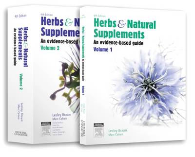 Herbs and Natural Supplements, 2-Volume set: An Evidence-Based Guide (Paperback)