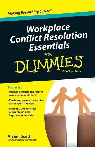 Workplace Conflict Resolution Essentials For Dummies (Paperback)
