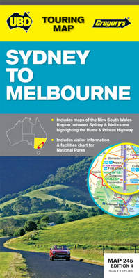 Sydney to Melbourne Map 245