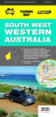 South-West Western Australia Map 682 5th ed - Touring Map (Sheet map, folded)