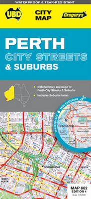 Perth City Streets and Suburbs 662: UBD.WA.662 (Sheet map, folded)